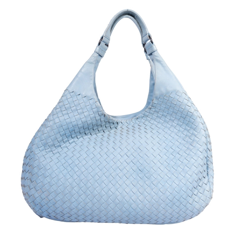 Bottega Veneta Campana Intrecciato Leather Hobo Bag