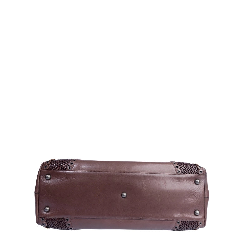 Bottega Veneta Rugiada Tote With Grommet Detail