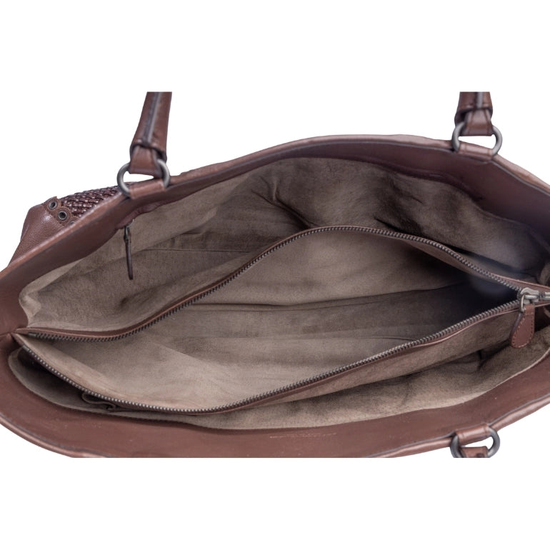 Bottega Veneta Rugiada Tote With Grommet Detail