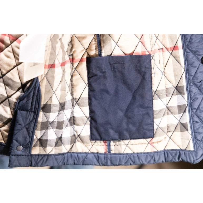 Burberry Brit Nova Check Quilted Jacket