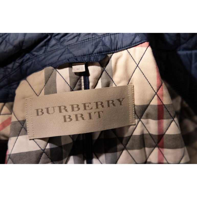 Burberry Brit Nova Check Quilted Jacket