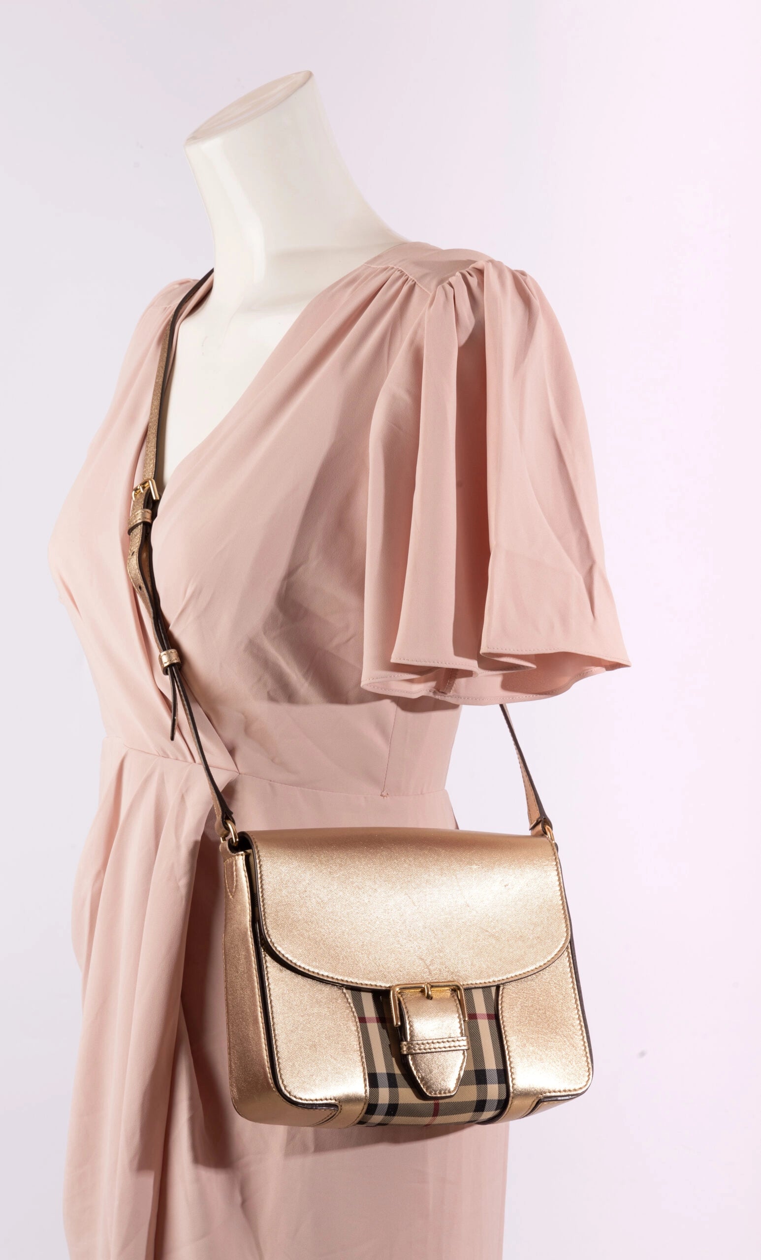 Burberry Horseferry Check Dickens Crossbody Bag