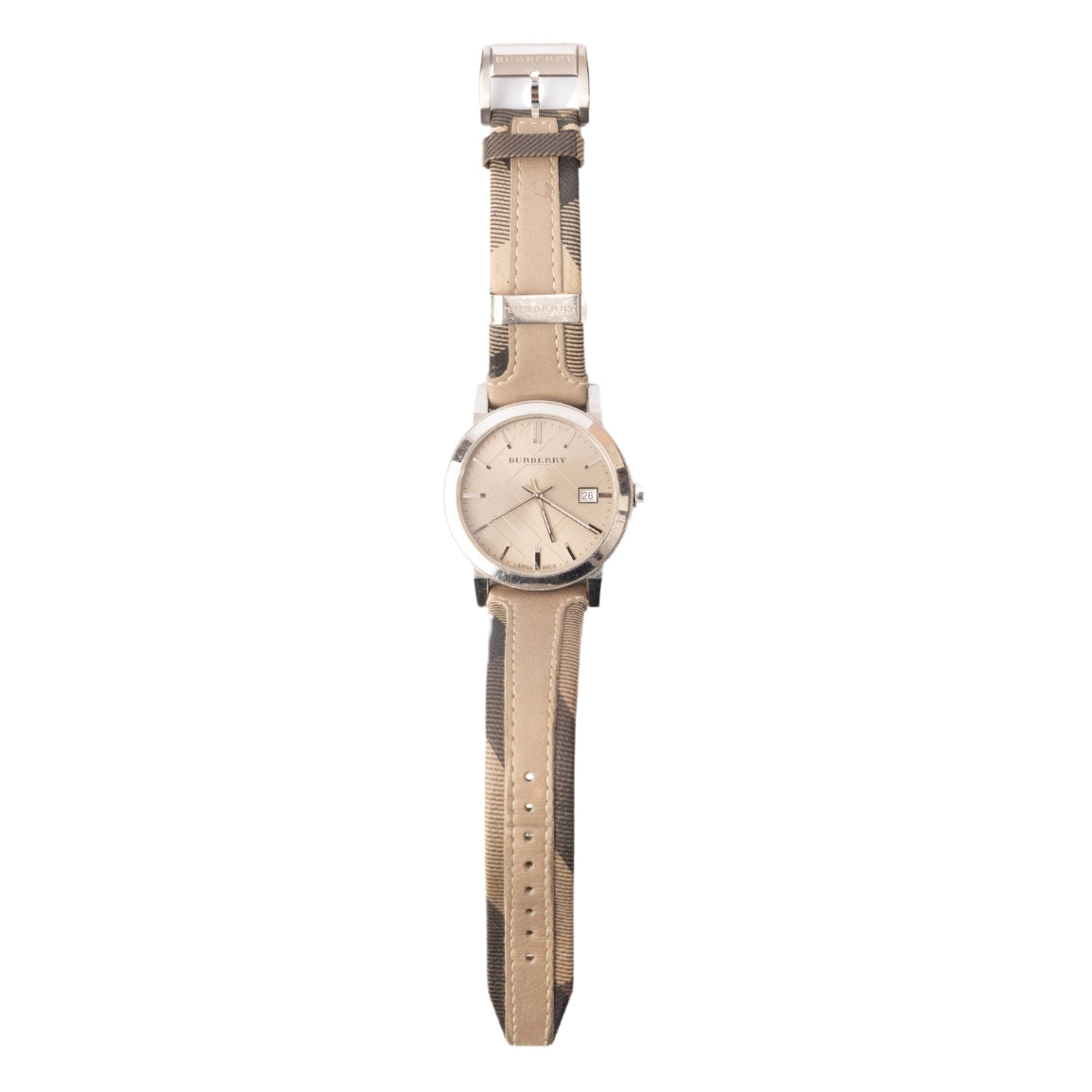 Burberry The City Haymarket Check Watch