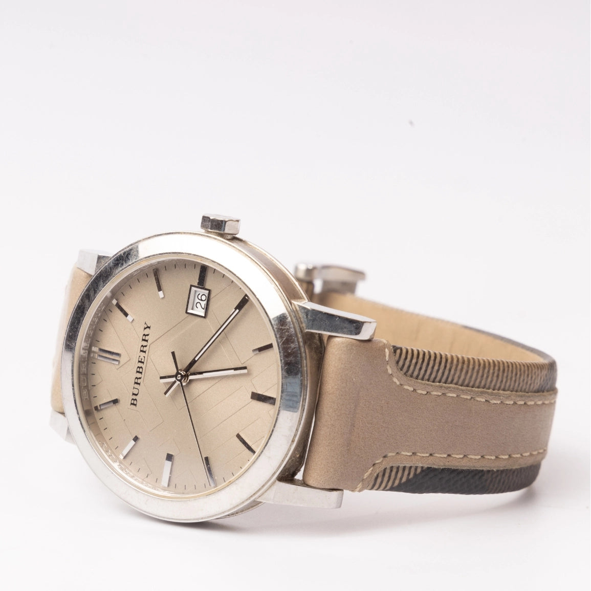Burberry The City Haymarket Check Watch
