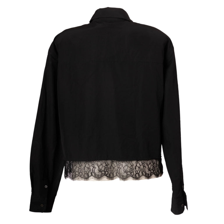Calvin Klein Jeans Shirt with Lace Panels