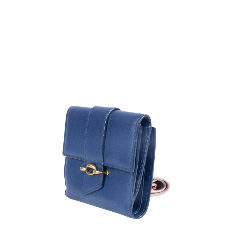 Charles & Keith Poppy Belt Buckle Strap Short Wallet