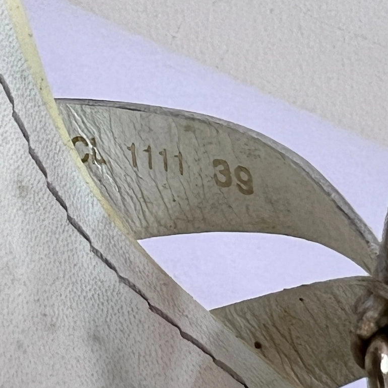 Christian Dior Monogram Patent Leather Wedges