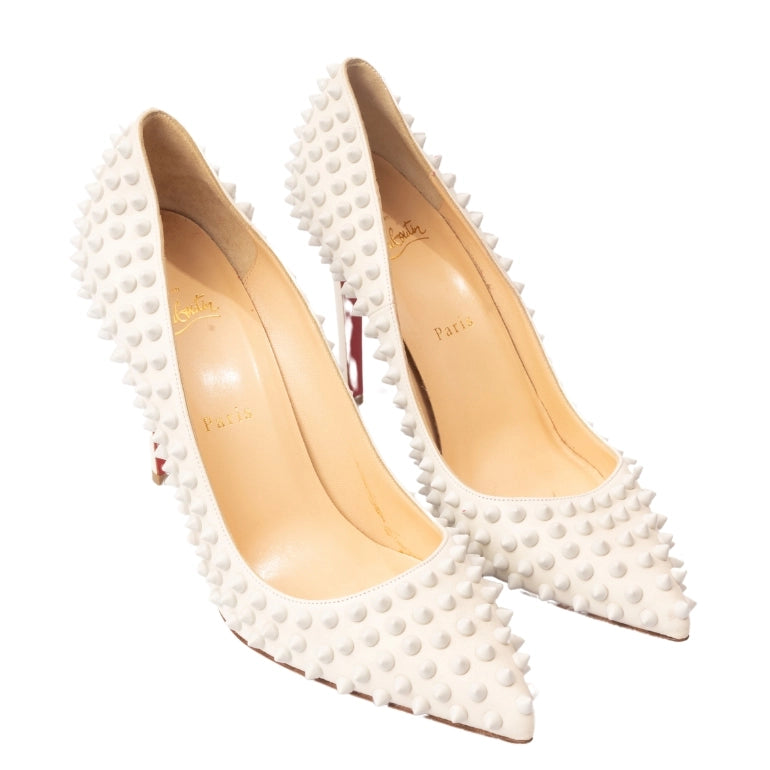 Christian Louboutin Pigalle Spikes Platform Pumps