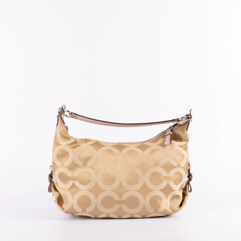 Coach Madison Op Art Hailey Hobo Bag
