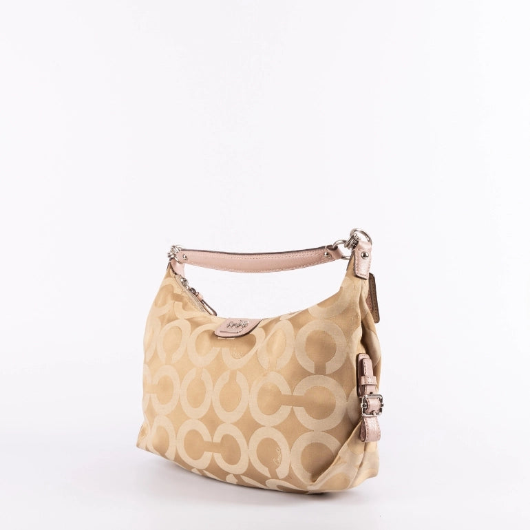 Coach Madison Op Art Hailey Hobo Bag