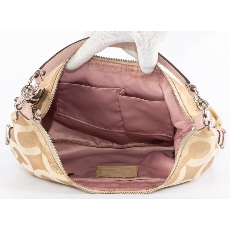Coach Madison Op Art Hailey Hobo Bag