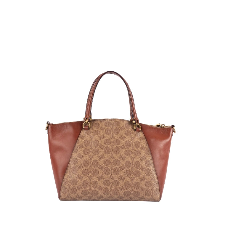 Coach prairie satchel in signature canvas hotsell