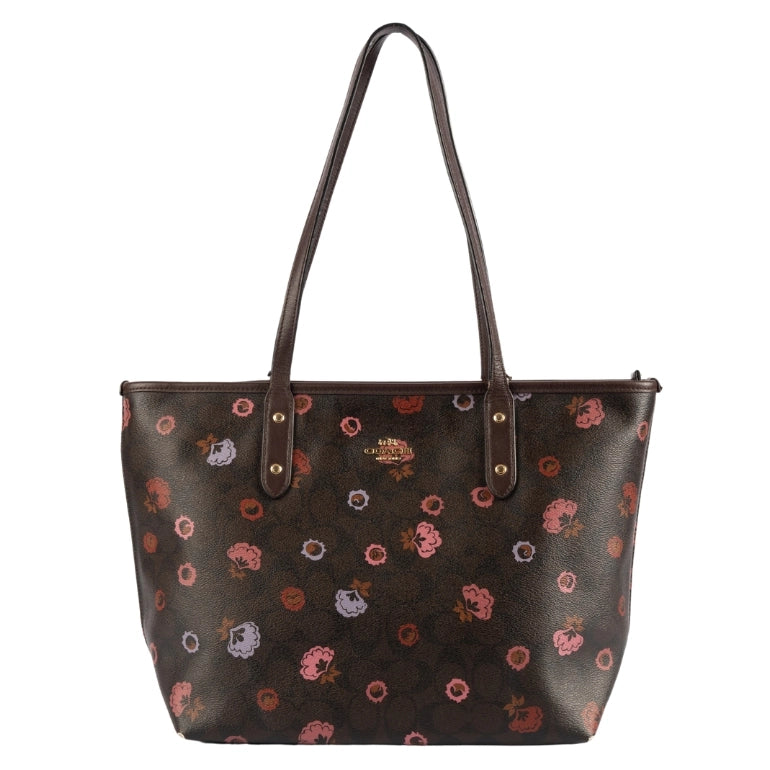 Coach Primrose Floral Print Zip Tote
