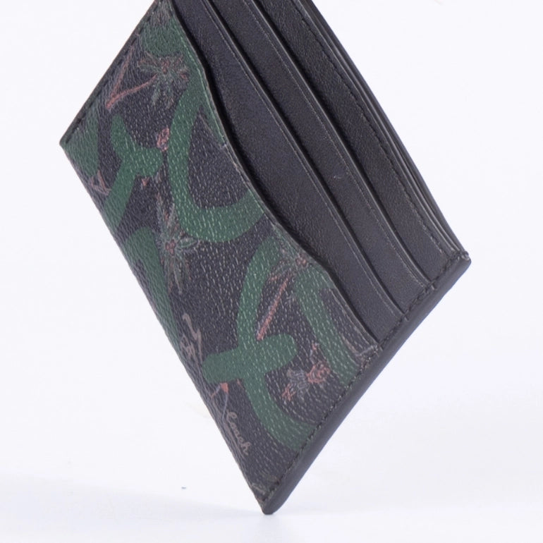 Coach X Keith Haring Slim ID Card Case With Hula Dance Print