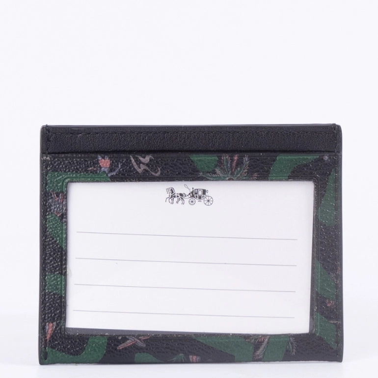 Coach X Keith Haring Slim ID Card Case With Hula Dance Print