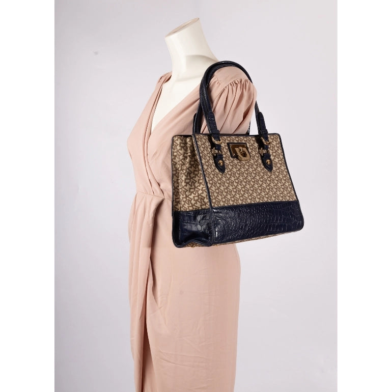 DKNY Signature Jacquard Shoulder Bag