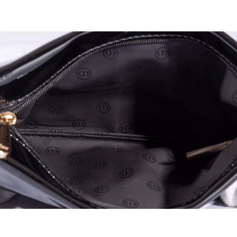 Dior 30 Montaigne Patent Leather Cosmetic Pouch