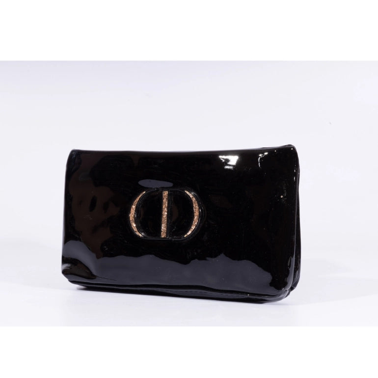 Dior 30 Montaigne Patent Leather Cosmetic Pouch
