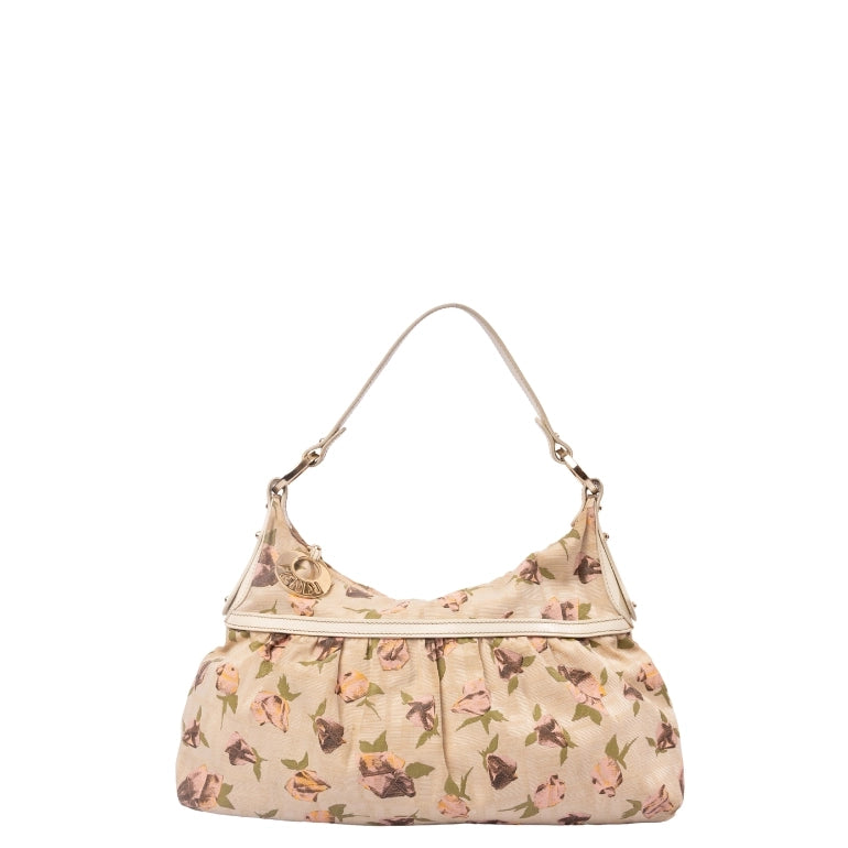 Fendi Zucca Chef Floral Print Bag - Main Image