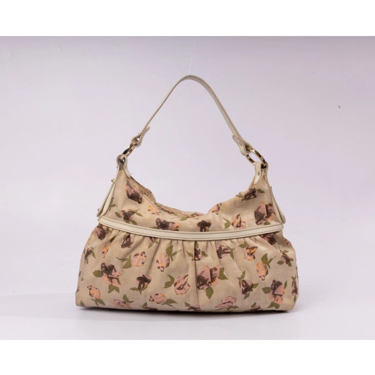 Fendi Zucca Chef Floral Print Bag