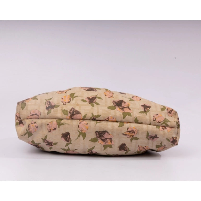 Fendi Zucca Chef Floral Print Bag