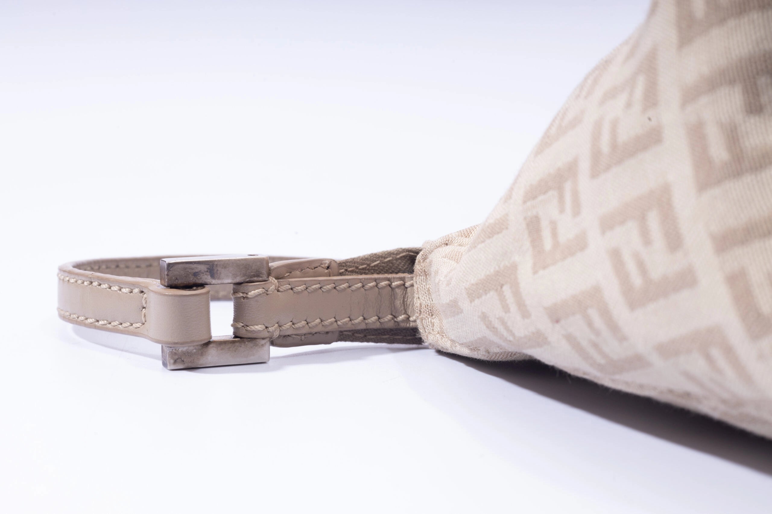 Fendi Zucchino Canvas Baguette