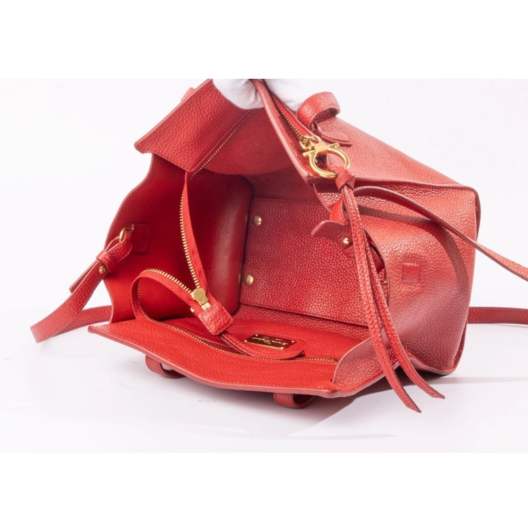 Ferragamo Amy Double Handle Satchel