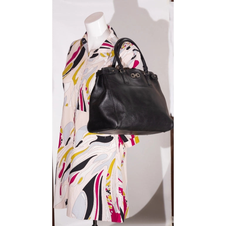 Ferragamo Batik Convertible Satchel