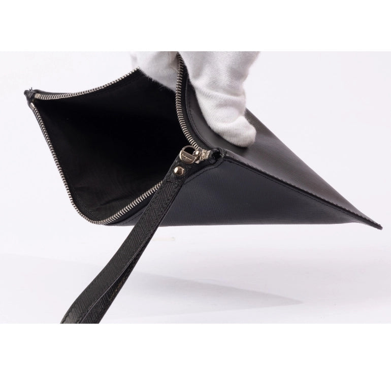 Ferragamo Gancio Wristlet Zip Pouch