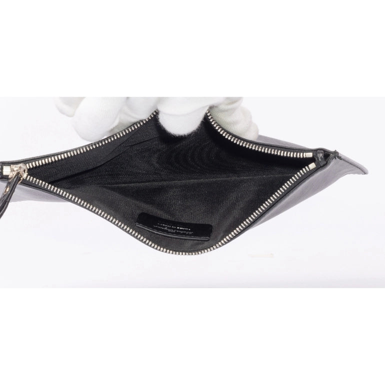 Ferragamo Gancio Wristlet Zip Pouch