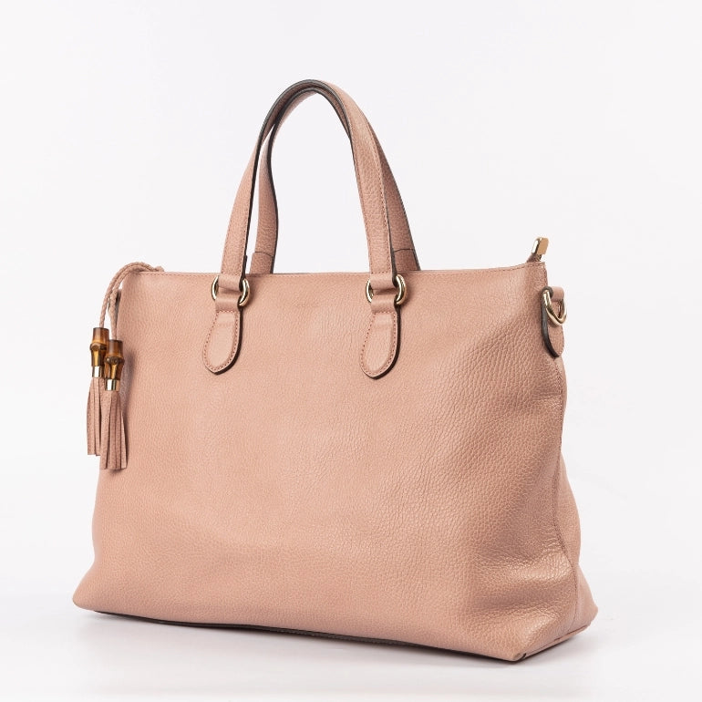 Gucci Bamboo Tassel Tote