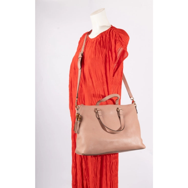 Gucci Bamboo Tassel Tote