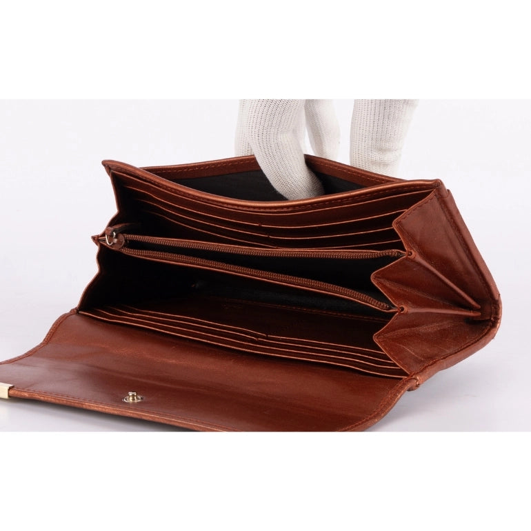 Gucci Brown GG Canvas Long Wallet