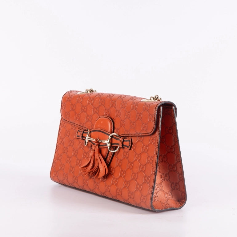Gucci GG Signature Emily Medium Shoulder Bag