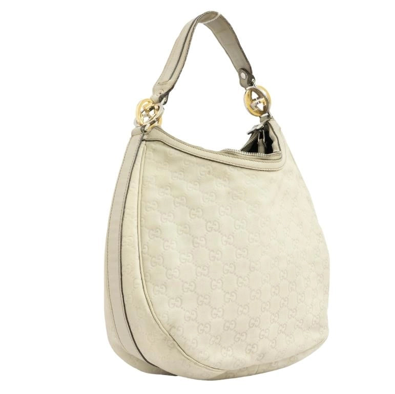 Gucci Guccissima GG Twin Hobo Bag