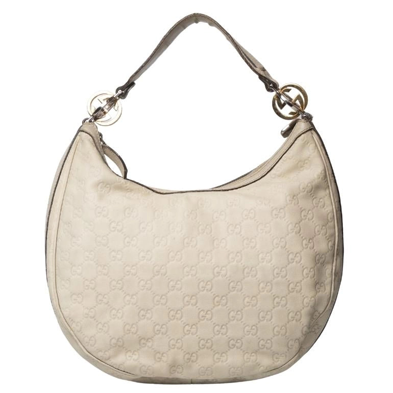 Gucci Guccissima GG Twin Hobo Bag