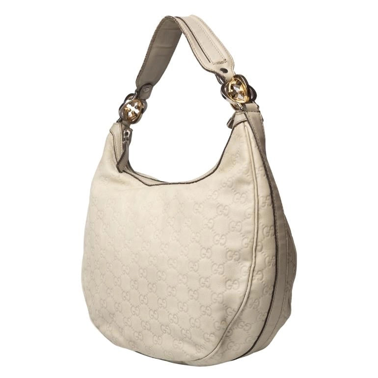 Gucci Guccissima GG Twin Hobo Bag