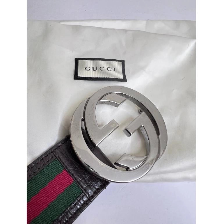 Gucci Interlocking Web Waist Belt