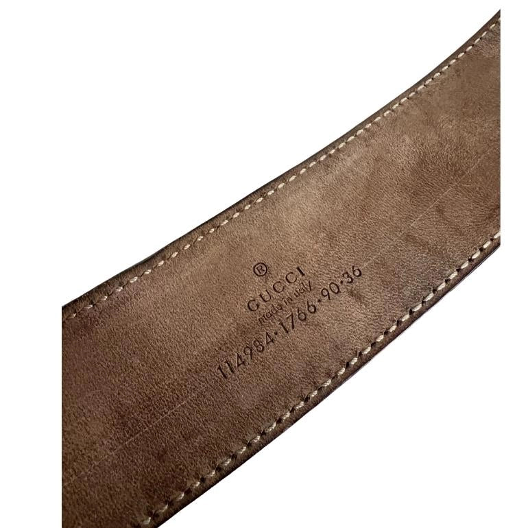 Gucci Interlocking Web Waist Belt