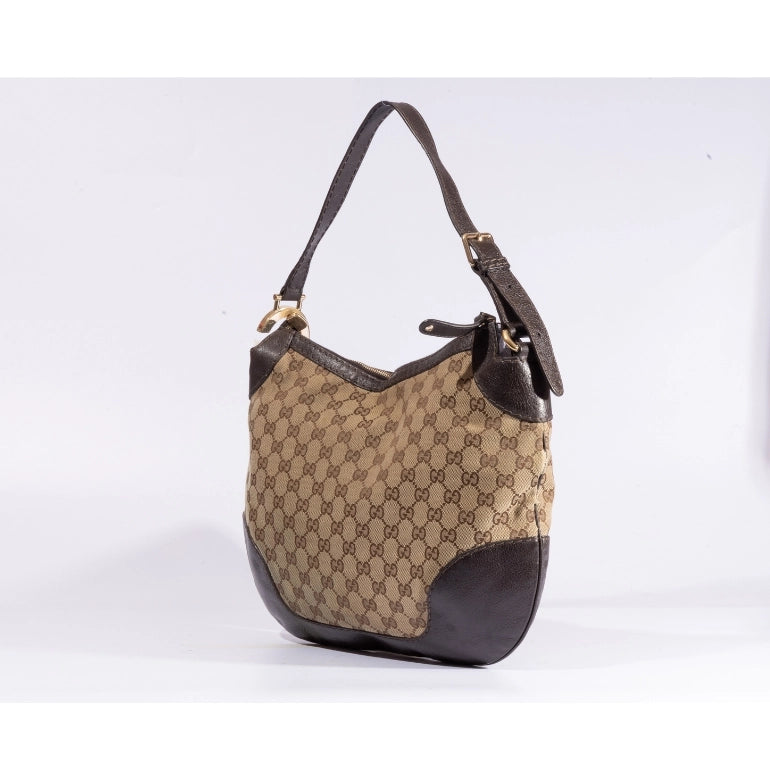 Gucci Monogram Charlotte Hobo Bag