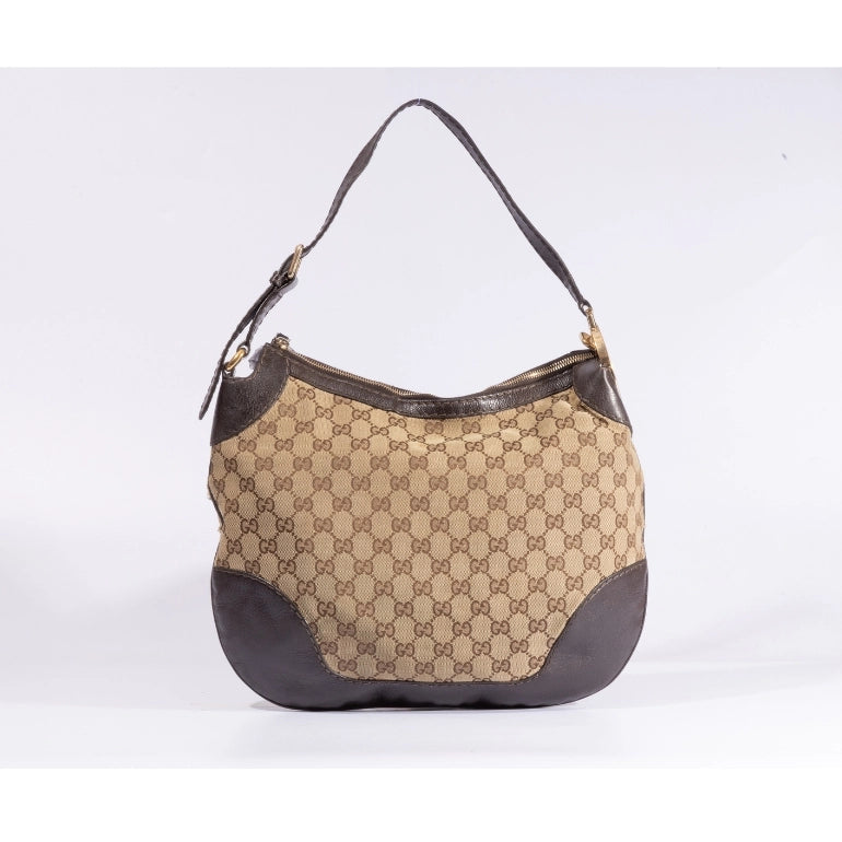 Gucci Monogram Charlotte Hobo Bag