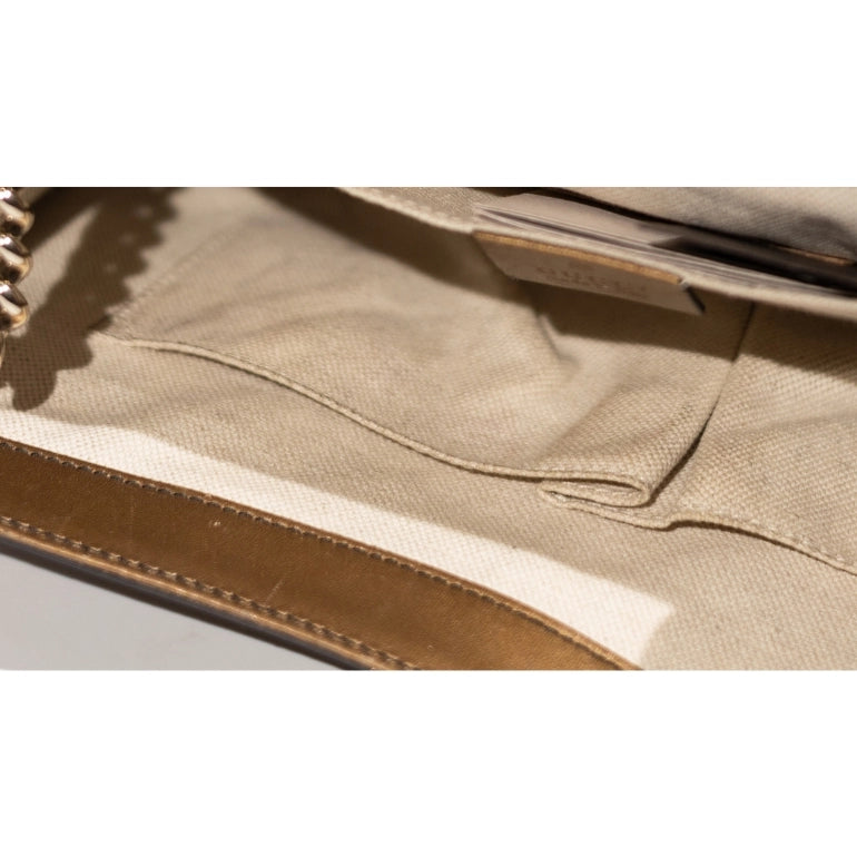 Gucci Shine Guccissima Medium Emily Chain Shoulder Bag