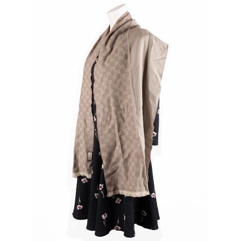 Gucci Wool GG Signature Scarf