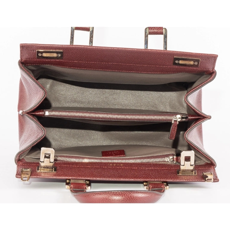 Gucci Zumi Leather Satchel