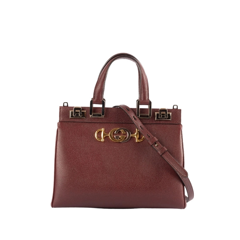Gucci Zumi Leather Satchel