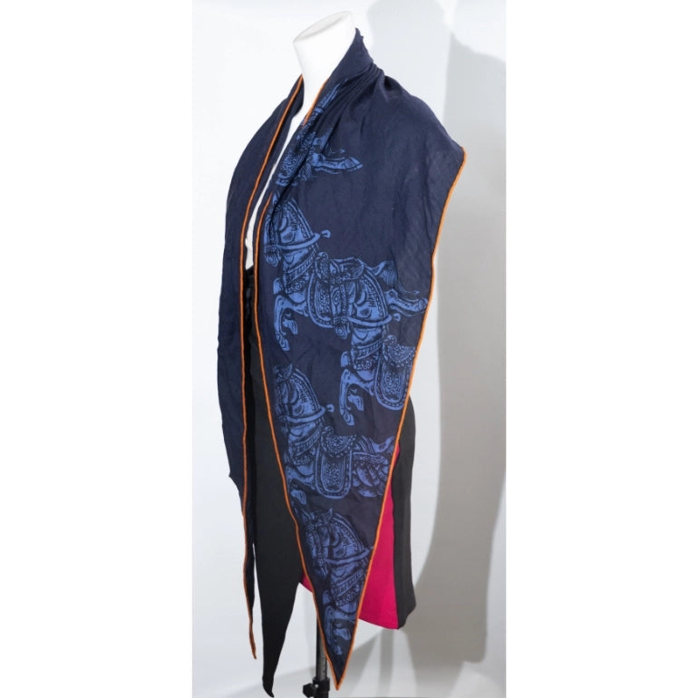 Hermes Giant Triangle Scarf
