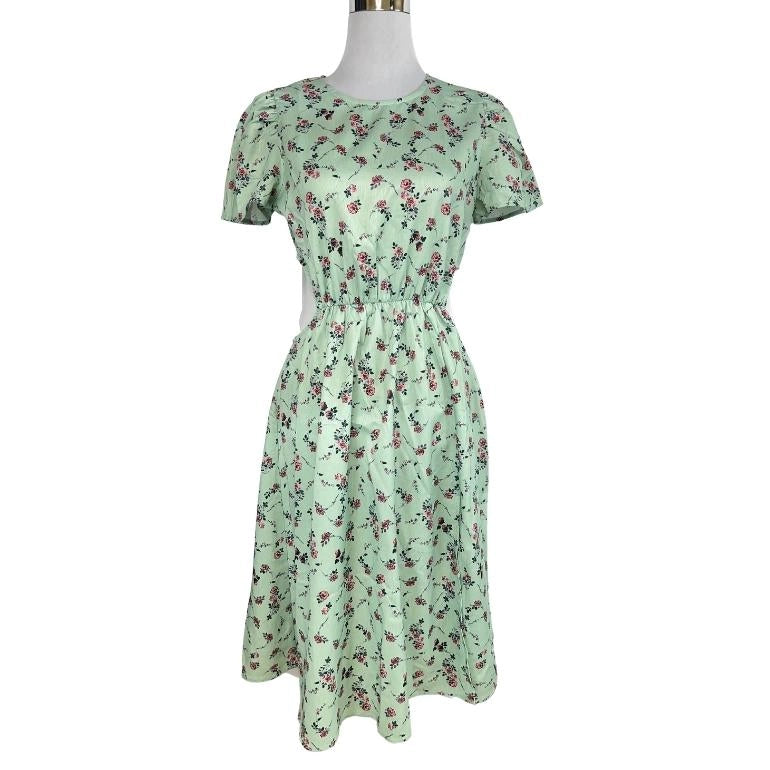 Catwalk green London dress