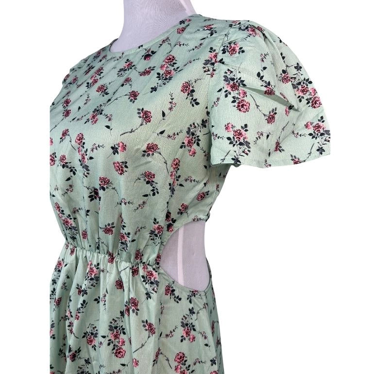 Catwalk green London dress