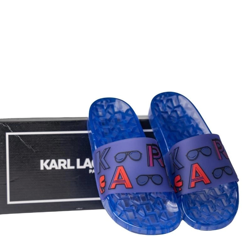 Karl Lagerfeld Tylee Pool Sliders