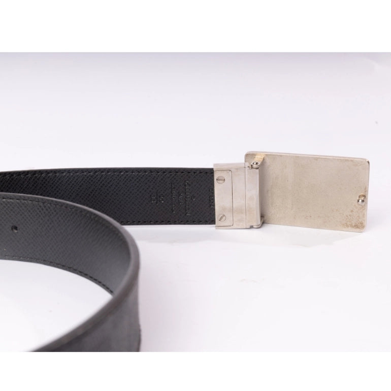 Louis Vuitton Damier Graphite Inventeur Reversible Belt